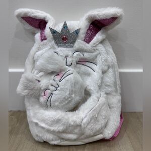 Fuzzy Cute Bunny Backpack